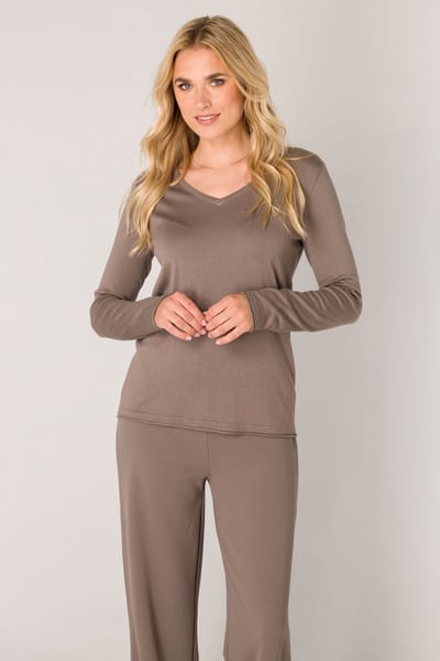 BASE LEVEL Yola Trui - Dark Taupe - maat 36