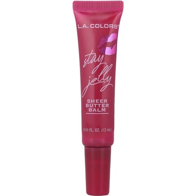 LA. Couleurs, Stay Jelly, Baume au beurre de karité, CLG464 Sweet Note, 12 ml (0,14 fl oz) pink