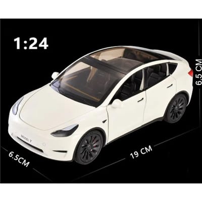Modèle de voiture en alliage moulé sous pression à l'échelle 1/24 avec fonction de retrait sonore et lumineux, collection de jouets pour garçons, cadeaux