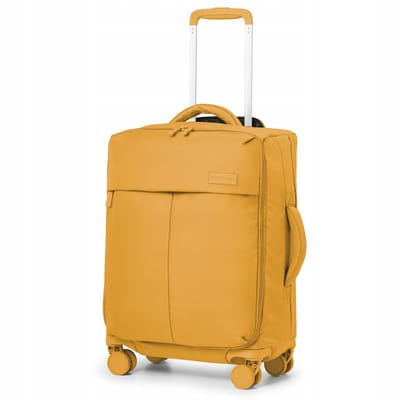Puccini Barbados handbagage koffer - Zacht nylon, geel, 32L, 56cm