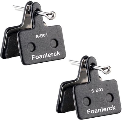 Dailygoody - Fietsremblokken - Lange levensduur - Hoge kwaliteit - 2 paar - Semi-metalen remblokken - Geschikt voor Shimano MT200, MT400, MT500 - Hars