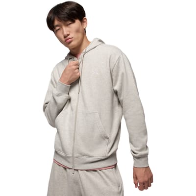 Jordan fleece Hoodies Heren - Grijs - Maat S - Katoen Jersey