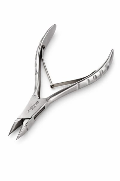 Belux Surgical Instruments - Nageltang met Spitse Bek – Professionele Hoektang voor Ingegroeide Nagels – RVS Nagelknipper met Dubbele Veer – Pedicure & Manicure Tool
