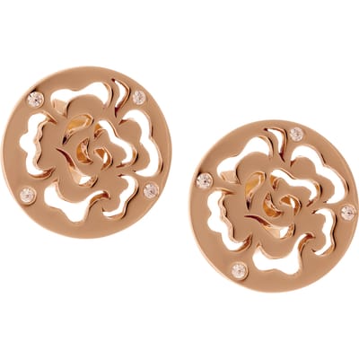 Orphelia 'Fiore' Dames 925 Sterling Zilveren Oorbellen - Roze ZO-7079/1