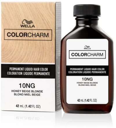 Wella Color Charm Permanent Liquid Haircolour - 10NG Honey Beige Blonde - Haarverf - Haarkleuring - Honingblond - Lichtblond - Antigeel