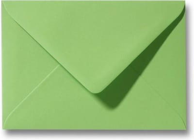 Envelop 12 x 18 Appelgroen, 100 stuks