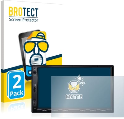 BROTECT - Screenprotector voor Atoto S8 Standard 7 zoll - Folie Beschermfolie matte 2 Stuks