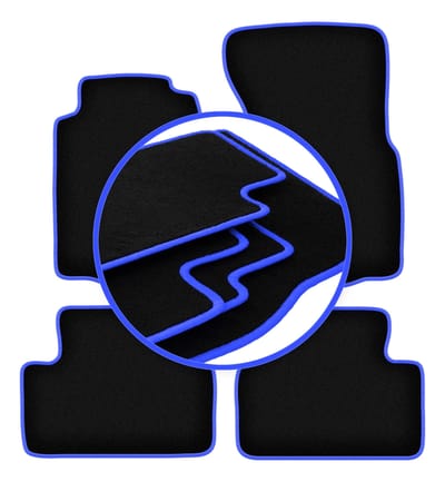 CARLUX-BLUE automatten voor: Volvo 940 / 960 sedan, stationwagen (1991-1998)