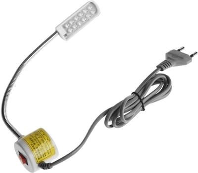 Naaimachine LED Lamp - Werkplek Verlichting - Naaien Handwerken - Magnetische Voet Flexibel - 1 Watt - Wit