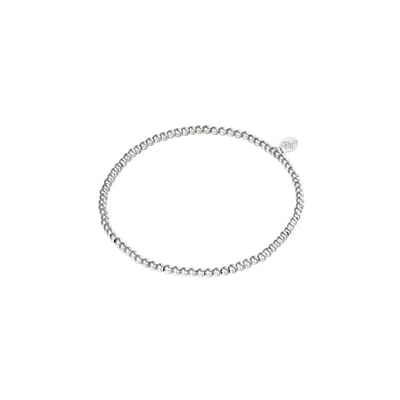 Sieraad & Zo van Mo | Armband Small Beads | Stainless Steel | Zilver kleurig