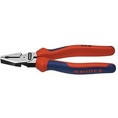 Knipex 02 02 180 Werkplaats Kracht-combitang 180 mm DIN ISO 5746