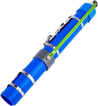 Werphengel voor Aas - Aaswerper Lokstof - Nauwkeurig Voeren - Hoge Elasticiteit Precisie - 40 cm Lengte - Metaal