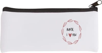 Akyol - auntie i love you Etui - Tante - de liefste tante - verjaardagscadeau - verjaardag - cadeau - cadeautje voor tante - tante artikelen - kado - geschenk - gift - 20 bij 9 cm