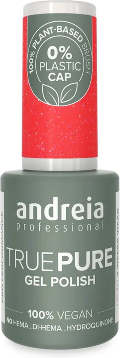 Andreia Professional - Gellak - True Pure - Neon Roze Glitter T20 - HEMA vrij - Vegan - 10,5ml