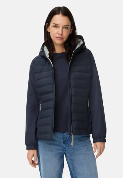 camel active teXXXactive® jas met reflecterende details - Maat womenswear-36 - Donkerblauw