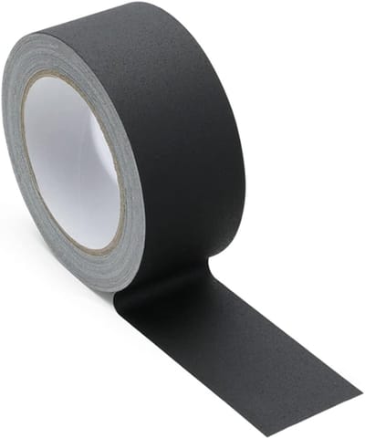 Aluminiumfolietape - Afdichtingstape - Hittebestendig, Sterke hechting - Voor reparatie van metalen kanalen en afzuigkappen - 20 m lang x 60 mm breed x 0,07 mm dik - Zwart