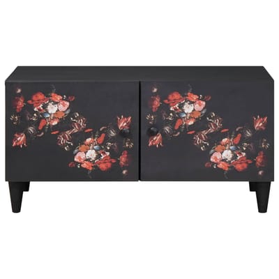 vidaXL - Salontafel - Multikleur - 80 - x - 50 - x - 40 - cm - Massief - Mango - Hout