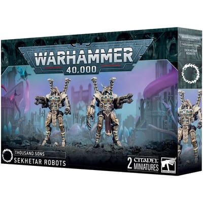 Beeldje Games Workshop Warhammer 40k - Thousand Sons Robots Sekhetar
