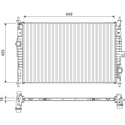 Radiateur VALEO 701109