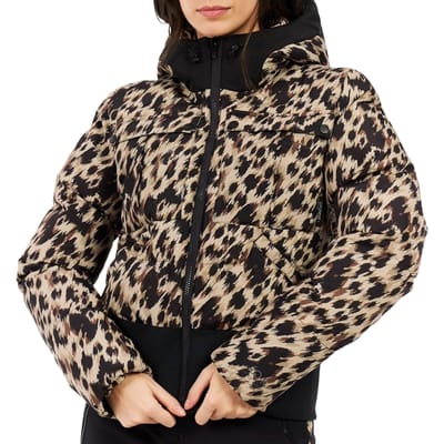 Protest Prtjetta - Skijas Dames - Panterprint - Puffer winterjas - Waterkolom 10K