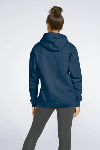 Gildan Sweater met capuchon Midweight Softstyle GISF500 - Navy - S