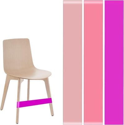 Set van 3 Stoelbanden voor Kinderen met Sensorische Problemen, ADHD en Hyperactiviteit - Roze Series (0.4, 0.6, 0.8mm)