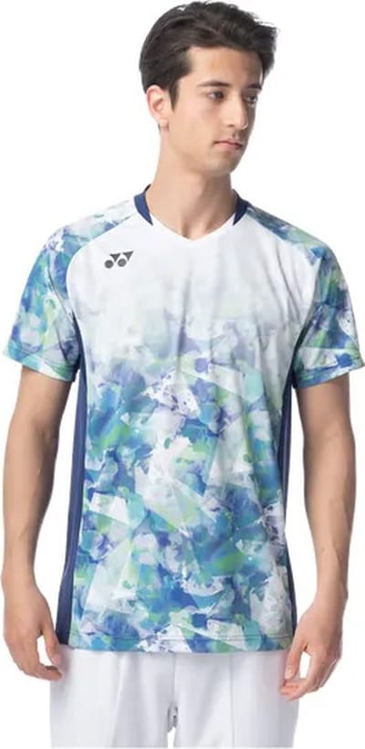 Yonex 10506EX Crew Neck sportshirt – saphire blue - maat XL