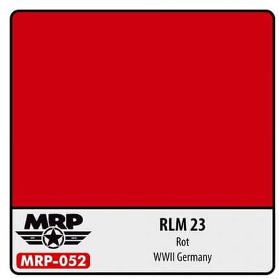 Mr. Paint MRP-052 - RLM 23 Rot – 30 ml verf voor Airbrush & Detailwerk