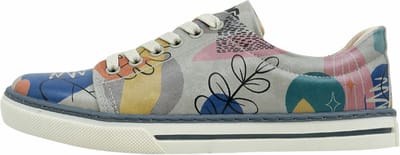 DOGO Dames Sneakers - Abstract Leaves 38