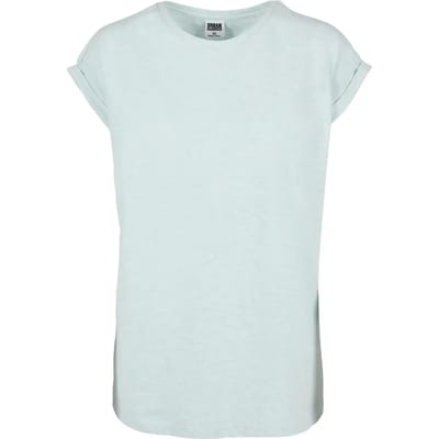 Dames-T-shirt Urban Classics color melange extended shoulder-grandes tailles