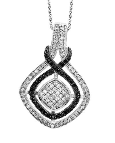 Orphelia ZH-7240/1 - PENDANT WITH CHAIN ZIRCONIUM - 925 silver - cubic zirkonia - 45 cm