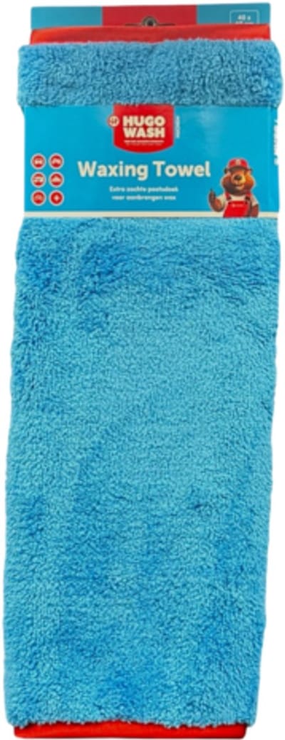 Waxing Towel – 40 x 50 cm | Premium Wax Doek voor Auto, Camper, Motor & Boot | Hugo Wash