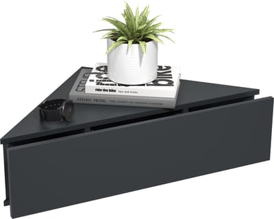 Houten muur lade nachtkastje muur plank hoek plank lade console nachtkastje Usal S