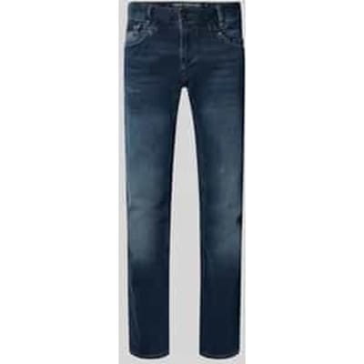 PME legend blauwe heren jeans   Commander 3.0   Stonewash wassing   Relaxed Fit   5-Pocket zakken   Knoop- en ritssluiting   Duurzaam   Low waist