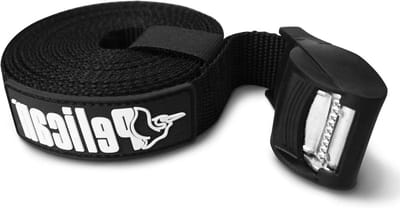 Dakdrager Spanband - Spanband Kajak - Watersport Vervoer - Met Gesp - 4.5 meter - Zwart
