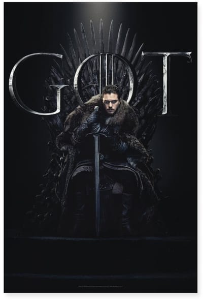 Game Of Thrones Jon Snow GOT Poster 40x60 cm