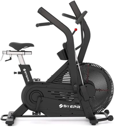 STEPR Bionic Bike XL VPR Air Bike - HIIT - Hometrainer - Crosstrainer - Interval Training - Fitness
