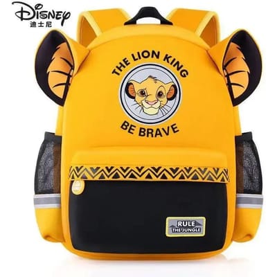 Disney Kinderen Cartoon Rugzak De Leeuwenkoning Schooltas Meisjes Prinsessen Rugzak Basisschooltas Kinder Rugzak yellow