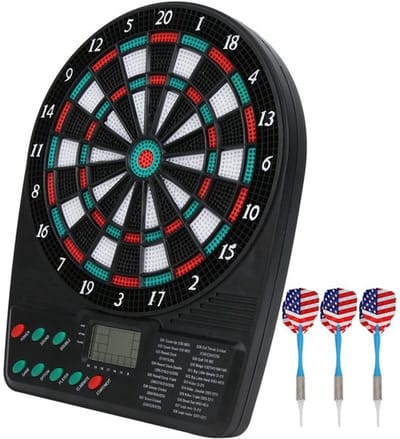 Allecto - Elektronisch Dartbord - Zachte Dartset - Automatische Score