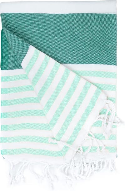 The One Towelling Hamamdoek - Groen/Mint - 100x180cm