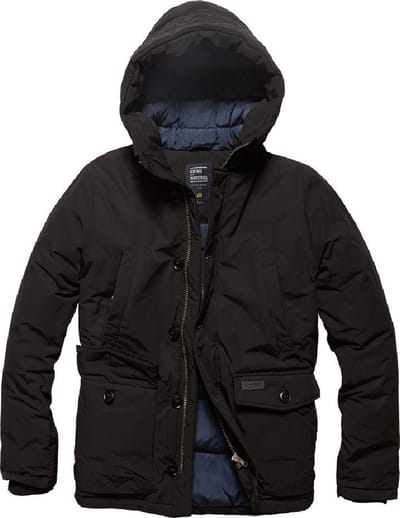 Vintage Industries Hawker Parka black S