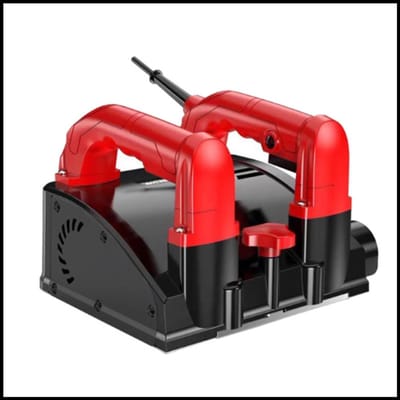 Elektrische Schuurbak / Wall Shovel Machine 1200W – Beton- en Muurmixermachine – 3000 RPM – Verwisselbare Bladen – Aluminium & Tungsten Stalen Constructie – Voor Binnen- & Buitengebruik – Tafelmodel – Renovatie & Wandverwerking