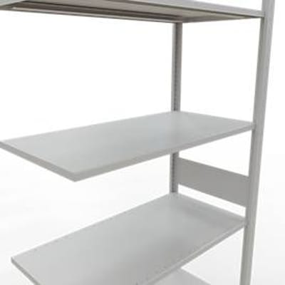 SCHULTE Lagertechnik - Insteekbevestiging met lengtebout - 3000x1000x500 mm, type 150 kg