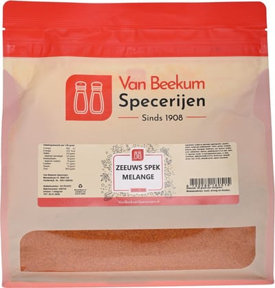 Van Beekum Specerijen - Zeeuws Spek Melange - 1 KG (hersluitbare stazak)