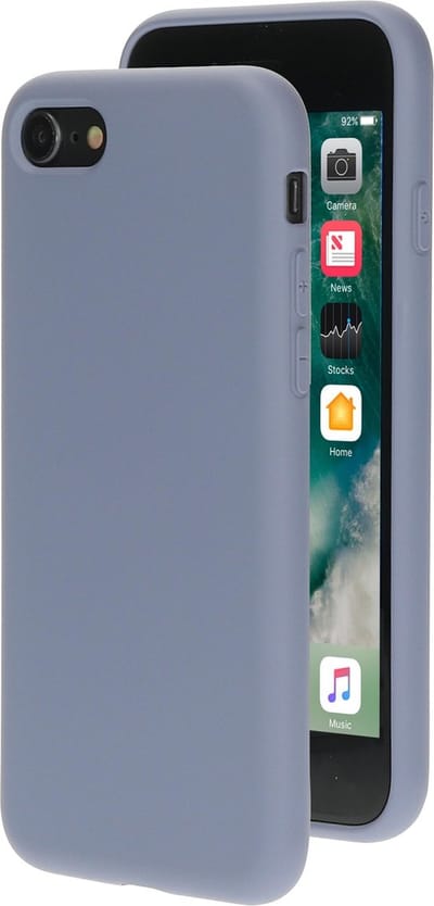 Mobiparts hoesje geschikt voor de Apple iPhone 7/8/SE(2020/2022) - Siliconen - Grijs