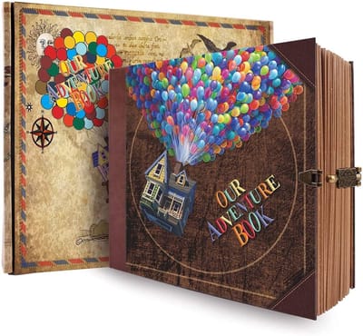Dailygoods - Our Adventure Book Fotoalbum - Retro Scrapbook voor Herinneringen