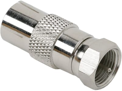 5x F naar TV coax adapter – F-connector naar coax bus – Antenne en kabel aansluiting - 5 Stuks [05318]