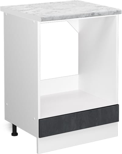 Vicco R-Line Ovenombouwkast – 60 cm WB Marmer Zwart beton