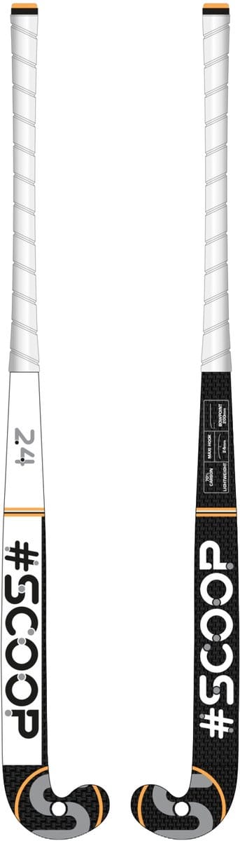 Scoop #46 Hockeystick - Ultra Bow - 70% Carbon - Hockeystick Senior - Outdoor - 36,5 Inch