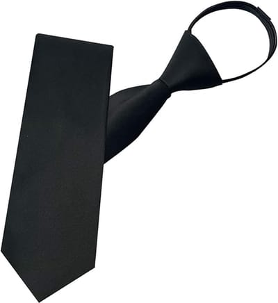 Daity Verstelbare stropdas - herenstropdas - geschikt voor kantoor - diploma-uitreiking - schooluniform en andere gelegenheden (48 cm).
